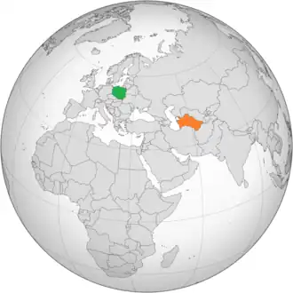 Польша и Туркменистан