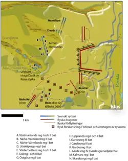 Группа Рооса теряет контакт с основной армией