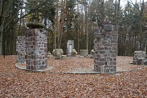 Курган Роланда. Центральная часть в 2018 году