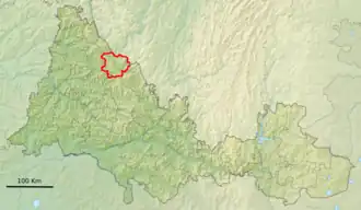 Пономарёвский район на карте