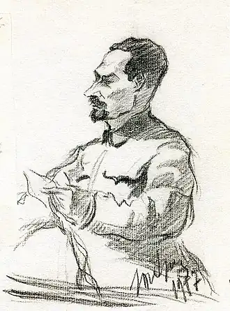 На Крестьянском съезде, декабрь 1917. Рис. Ю. Арцыбушева.