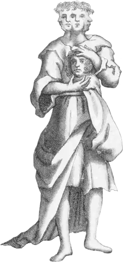 Поренут (рисунок Саммеса, Эйлетта (1676 г.) «Британия Antiqua Illustrata: или Древности Древней Британии»