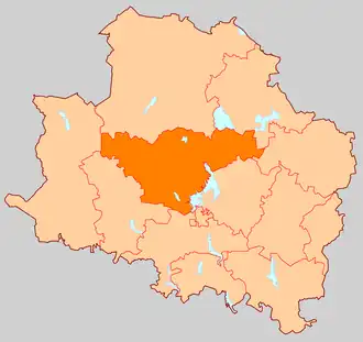 Порожкинское сельское поселение на карте