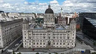 Здание порта в Ливерпуле (Harbour Board Office). 1904—1907. Архитектор А. Торнли