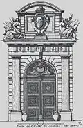 Портал Отеля Суассон. Проект. 1611