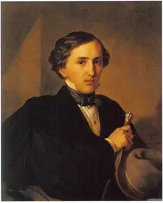 Портрет работы В. Худякова (1850)