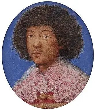 Прижизненный портрет Зага Криста работы Джованны Гарцони (1635)