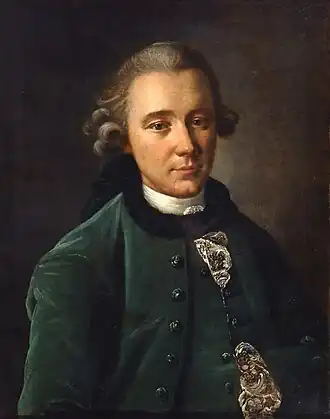 Портрет художника Ивана Фирсова (?). 1760—1762(?). Кисти Ивана Локтева (II половина XVIII&nbsp;в.). Музейно-выставочный комплекс Московской области «Новый Иерусалим».