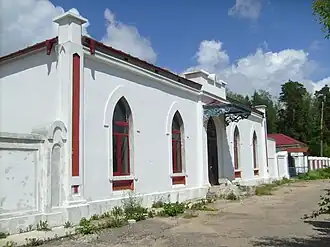 Почтовая станция середины XIX века