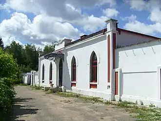 Почтовая станция XIX века недалеко от деревни