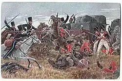 Нападение казаков на французский обоз