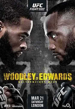 Постер UFC Fight Night: Вудли - Эдвардс