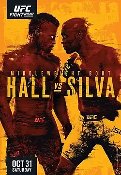 Постер UFC Fight Night: Холл - Силва