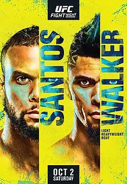 Постер UFC Fight Night: Сантус - Уокер