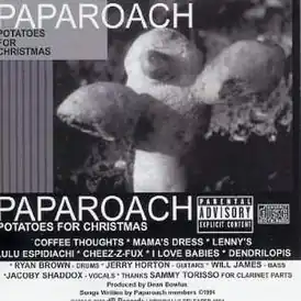 Обложка альбома Papa Roach «Potatoes for Christmas» (1994)