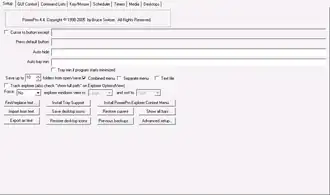 Скриншот программы PowerPro