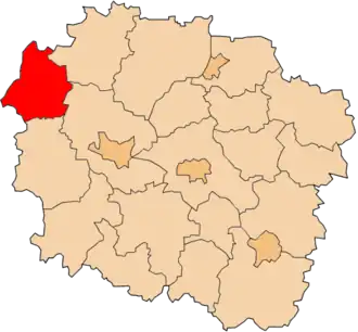 Семпульненский повет на карте