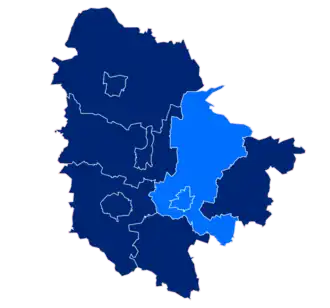 Тшебница на карте