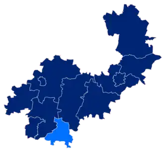 Йорданув-Слёнский на карте