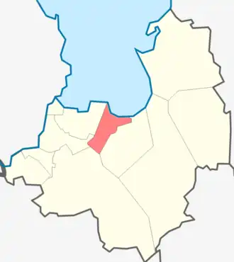 Приладожское городское поселение на карте