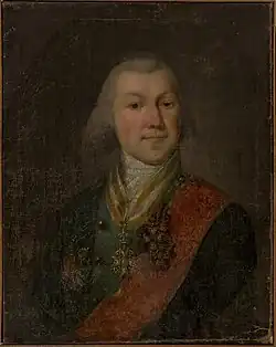 Портрет работы Иоганна Лампи Старшего, 1801 г.