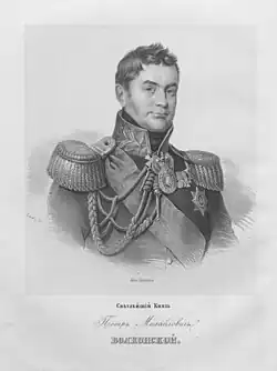 Литография К. Крайя по предположительной копии А. В. Полякова