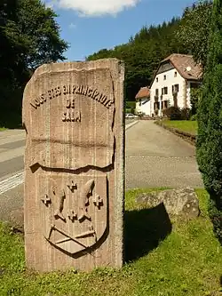 Памятный камень Княжество Зальм