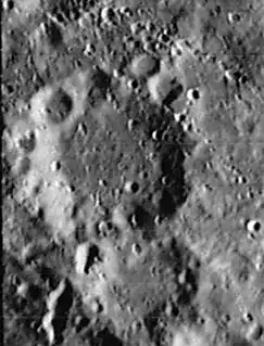 Снимок зонда Lunar Orbiter - IV