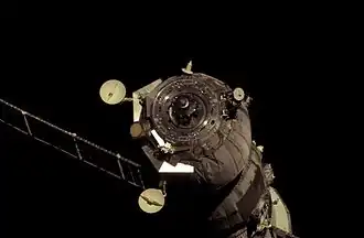 ТГК «Прогресс М-50» после расстыковки с МКС