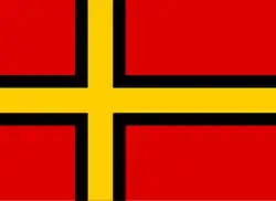 Флаг предложен консервативными партиями в качестве флага Западной Германии (1948)