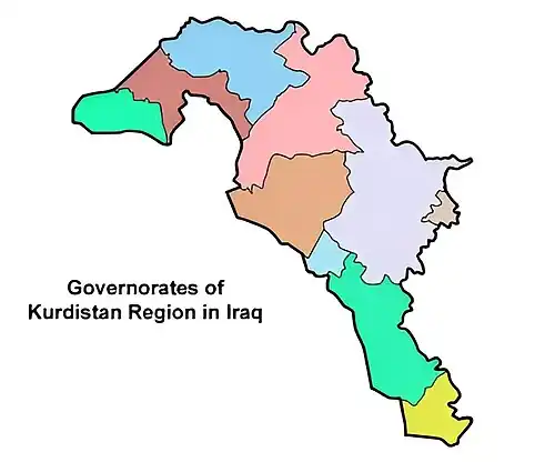 Эрбиль / Хавлер на карте