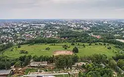 Аэрофотосъёмка с востока