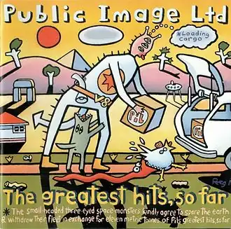 Обложка альбома Public Image Ltd «The Greatest Hits, So Far» (1990)