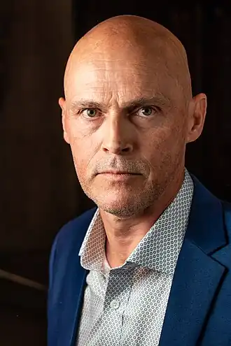 Эндрю Маршалл на церемонии вручения Пулитцеровской премии 2018 года