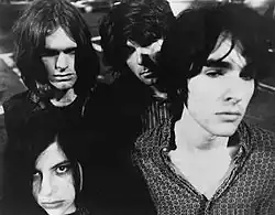 Pussy Galore, 1987 годСверху вниз: Джон Хэммилл, Нил Хэгерти, Джулия Кэфриц, Джон Спенсер