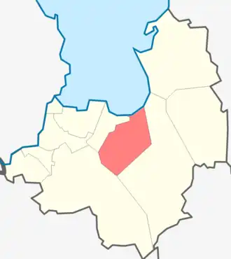 Путиловское сельское поселение на карте