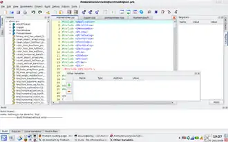 Скриншот программы QDevelop
