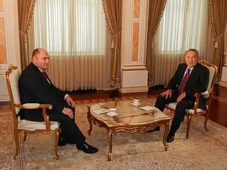 Интервью с Президентом Казахстана Нурсултаном Назарбаевым