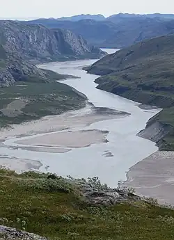 ущелье реки летом 2010 года