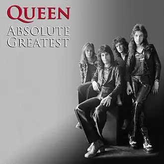 Обложка альбома Queen «The Absolute Greatest» (2009)