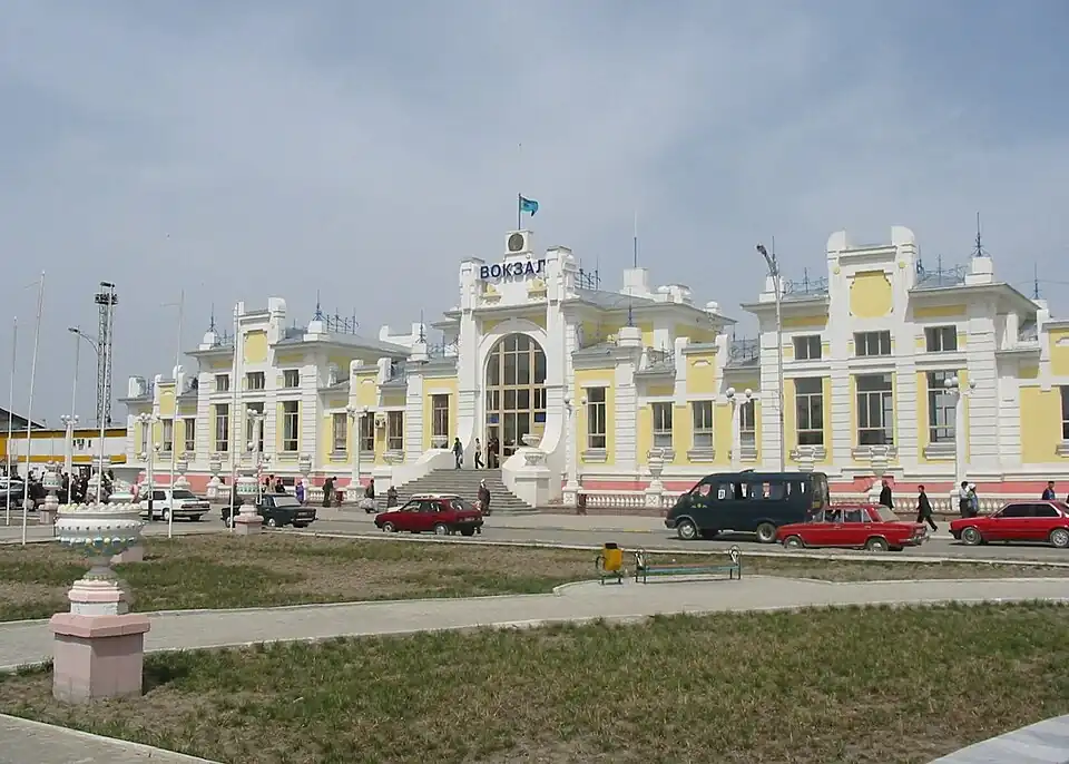 Здание железнодорожного вокзала