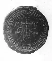 Печать Роланда II Ратота, 1299 год