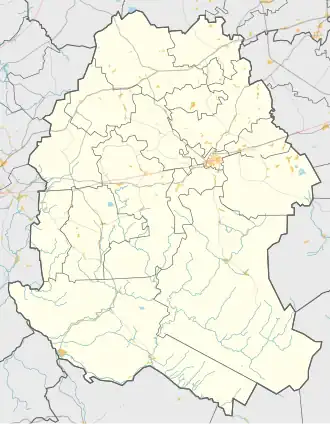 Волосовский район на карте