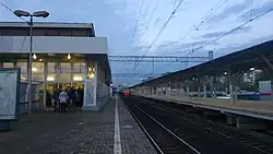 Вид на платформы