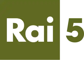 Логотип Rai 5, используемый с 2017 года