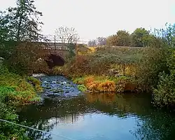 Железнодорожный мост через реку Клист