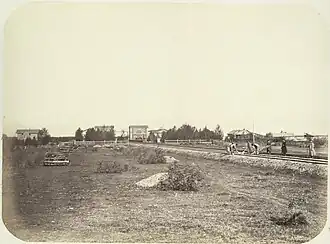 Станция Кулицкая в 1860-е годы