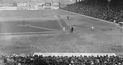 Первая игра на Эббетс Филд (5 апреля 1913 года)