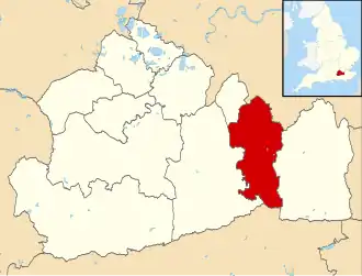 Райгит-энд-Банстед на карте