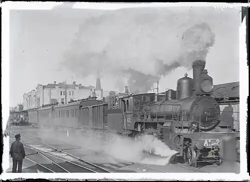 Балтийский вокзал в 1920-х